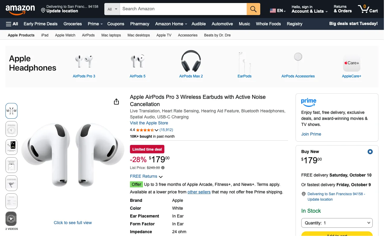 Amazon with Amazon without Rufus