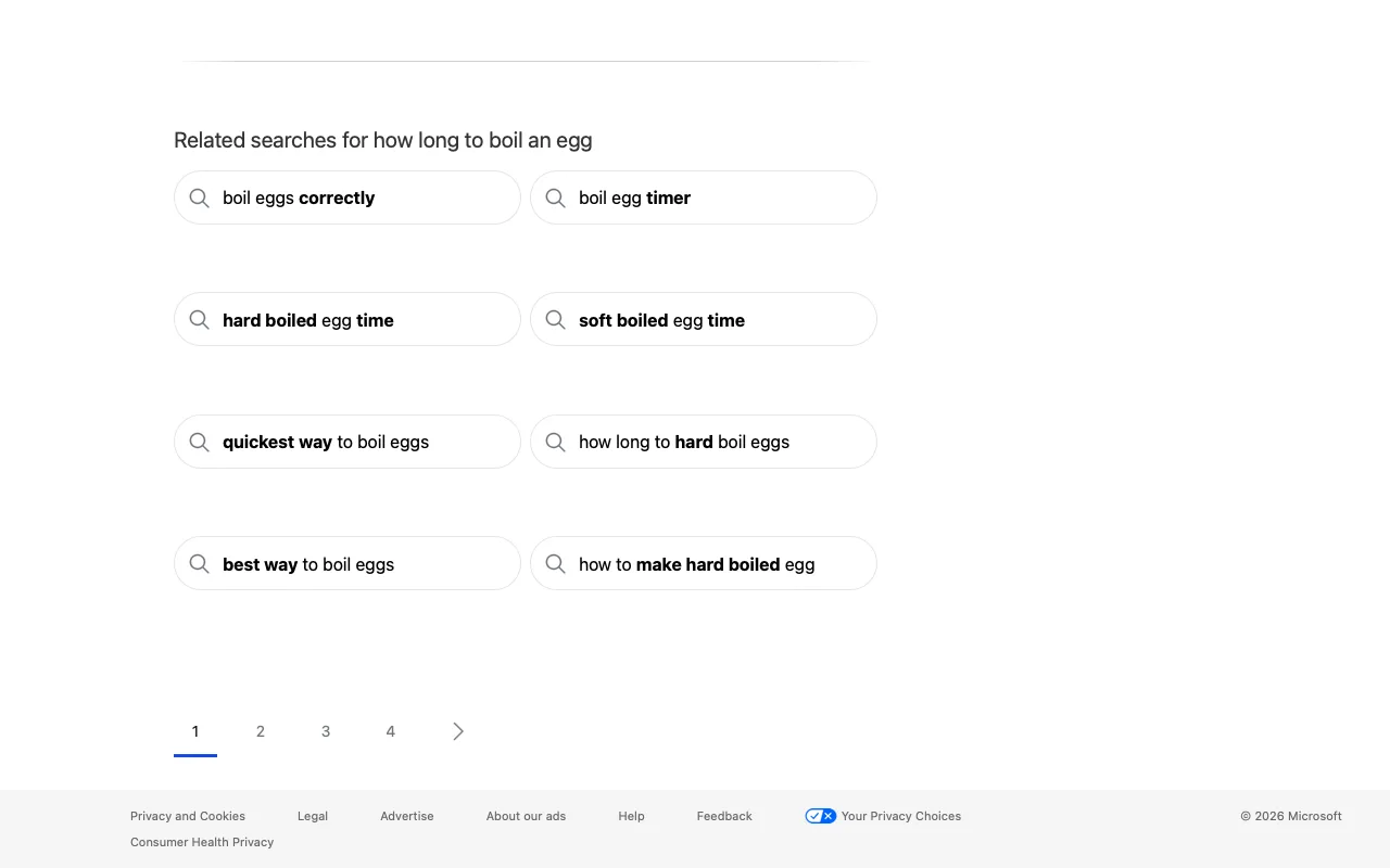 Bing with Bing without Copilot