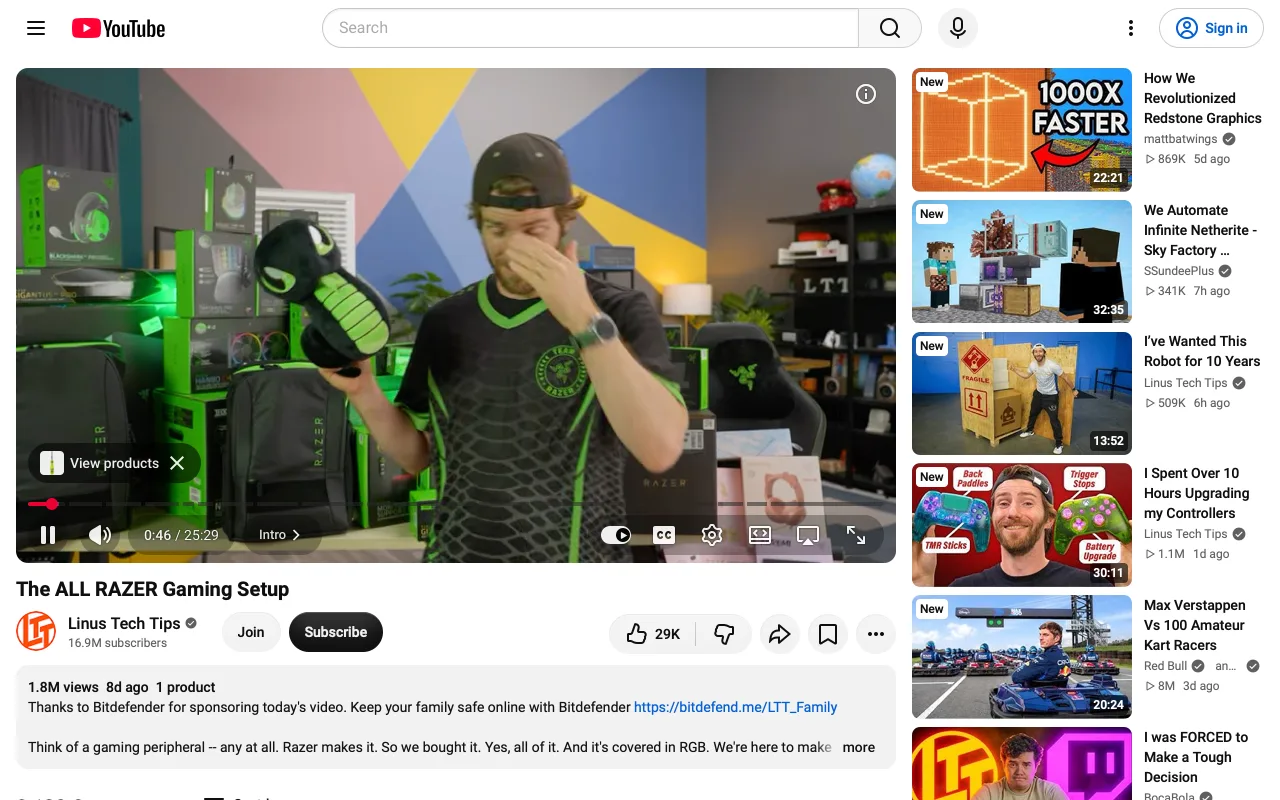 The page before Skip Sponsors